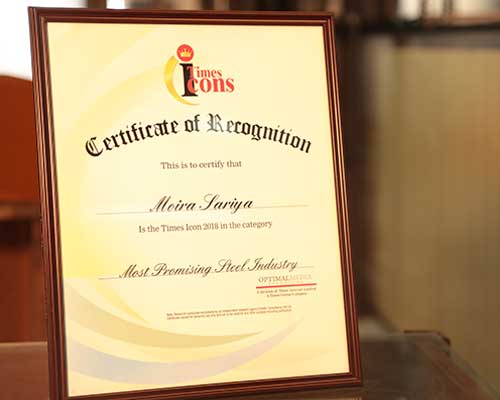 TIMES ICON Award 2018 - Moira Sariya